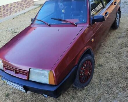 Красный ВАЗ 2109, объемом двигателя 1.3 л и пробегом 999 тыс. км за 1000 $, фото 6 на Automoto.ua