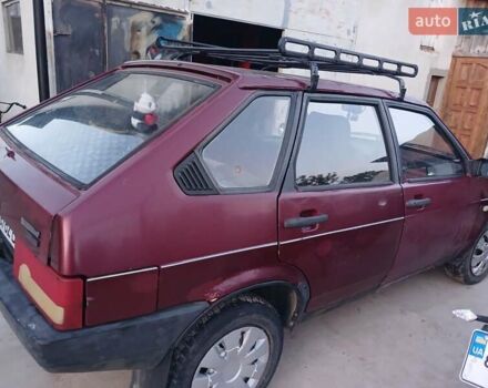 Красный ВАЗ 2109, объемом двигателя 1.3 л и пробегом 32 тыс. км за 550 $, фото 6 на Automoto.ua