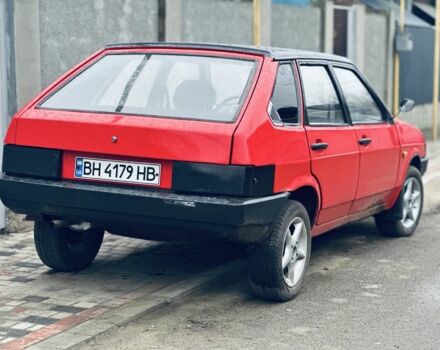Красный ВАЗ 2109, объемом двигателя 1.3 л и пробегом 950 тыс. км за 1100 $, фото 1 на Automoto.ua