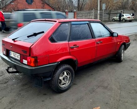 Красный ВАЗ 2109, объемом двигателя 1.3 л и пробегом 71 тыс. км за 870 $, фото 7 на Automoto.ua