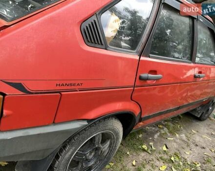 Красный ВАЗ 2109, объемом двигателя 1.29 л и пробегом 48 тыс. км за 700 $, фото 5 на Automoto.ua