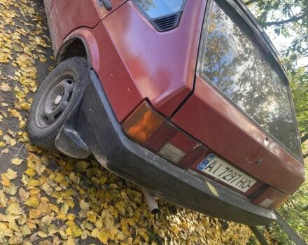 Красный ВАЗ 2109, объемом двигателя 1.5 л и пробегом 3 тыс. км за 791 $, фото 1 на Automoto.ua