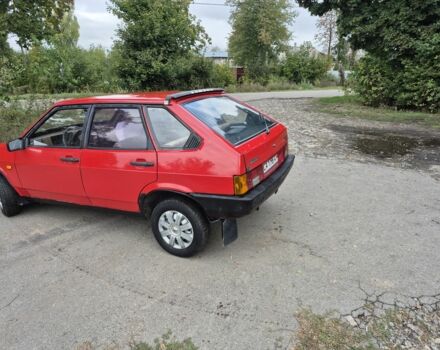 Красный ВАЗ 2109, объемом двигателя 1.3 л и пробегом 96 тыс. км за 1450 $, фото 1 на Automoto.ua