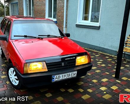 Красный ВАЗ 2109, объемом двигателя 1.5 л и пробегом 96 тыс. км за 1150 $, фото 4 на Automoto.ua