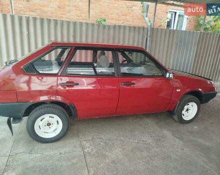 Красный ВАЗ 2109, объемом двигателя 1.5 л и пробегом 200 тыс. км за 1693 $, фото 3 на Automoto.ua