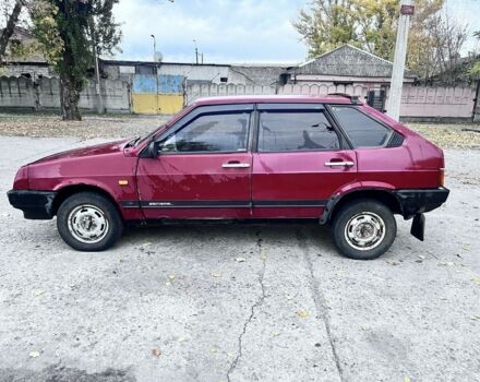 Красный ВАЗ 2109, объемом двигателя 1.3 л и пробегом 10 тыс. км за 800 $, фото 1 на Automoto.ua