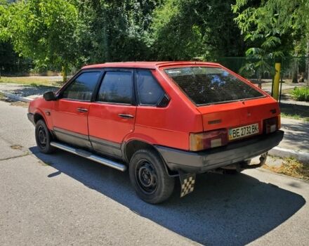 Красный ВАЗ 2109, объемом двигателя 1.3 л и пробегом 200 тыс. км за 750 $, фото 5 на Automoto.ua