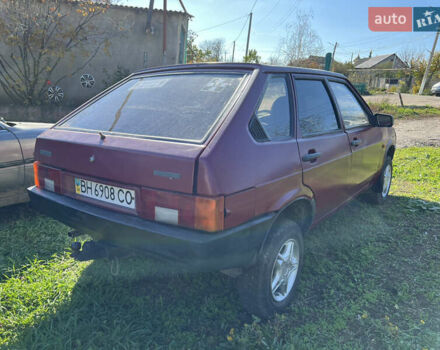 Красный ВАЗ 2109, объемом двигателя 1.3 л и пробегом 150 тыс. км за 799 $, фото 2 на Automoto.ua