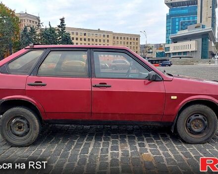 Красный ВАЗ 2109, объемом двигателя 1.5 л и пробегом 215 тыс. км за 1000 $, фото 5 на Automoto.ua