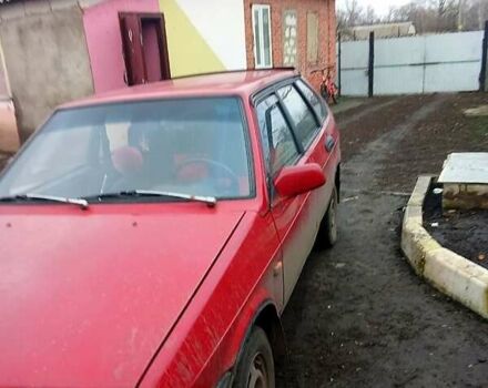 Красный ВАЗ 2109, объемом двигателя 1.5 л и пробегом 210 тыс. км за 1000 $, фото 2 на Automoto.ua