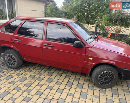 Красный ВАЗ 2109, объемом двигателя 1.3 л и пробегом 230 тыс. км за 950 $, фото 3 на Automoto.ua
