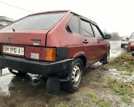 Красный ВАЗ 2109, объемом двигателя 1.5 л и пробегом 254 тыс. км за 800 $, фото 5 на Automoto.ua