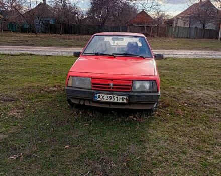 Красный ВАЗ 2109, объемом двигателя 1.3 л и пробегом 0 тыс. км за 720 $, фото 1 на Automoto.ua