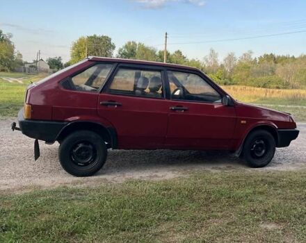 Красный ВАЗ 2109, объемом двигателя 1.5 л и пробегом 180 тыс. км за 1300 $, фото 3 на Automoto.ua