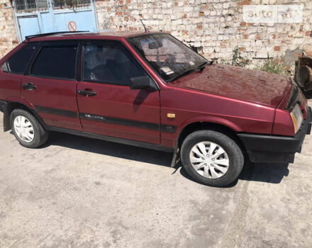 Красный ВАЗ 2109, объемом двигателя 1.3 л и пробегом 299 тыс. км за 1250 $, фото 6 на Automoto.ua