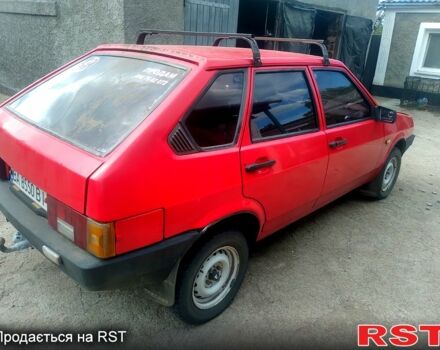 Красный ВАЗ 2109, объемом двигателя 1.3 л и пробегом 205 тыс. км за 1010 $, фото 3 на Automoto.ua