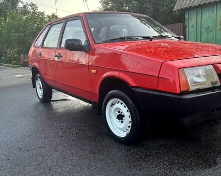 Красный ВАЗ 2109, объемом двигателя 1.1 л и пробегом 0 тыс. км за 1000 $, фото 1 на Automoto.ua