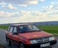 Красный ВАЗ 2109, объемом двигателя 1.5 л и пробегом 80 тыс. км за 550 $, фото 1 на Automoto.ua