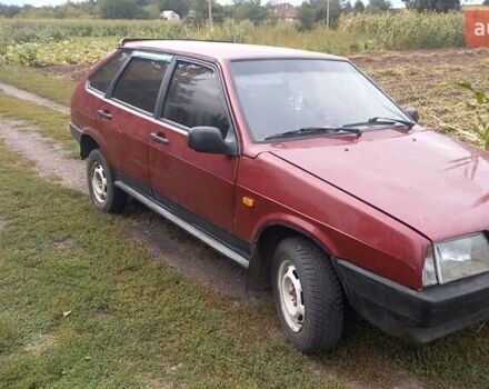 ВАЗ 2109 1991 в Сумах на Automoto.ua Красный ВАЗ 2109, объемом двигателя 1.3 л и пробегом 150 тыс. км за 1090 $, фото 4 на Automoto.ua