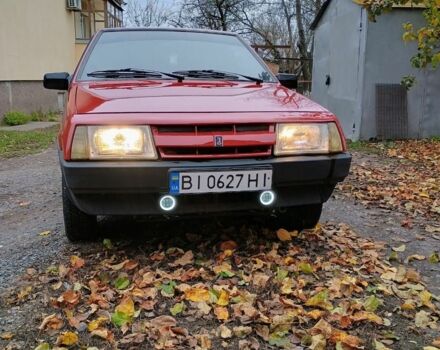 Красный ВАЗ 2109, объемом двигателя 1.3 л и пробегом 252 тыс. км за 1220 $, фото 3 на Automoto.ua