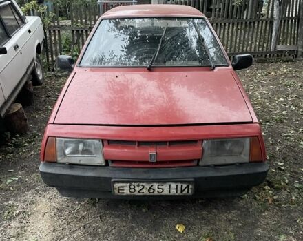 Красный ВАЗ 2109, объемом двигателя 1.5 л и пробегом 333 тыс. км за 350 $, фото 4 на Automoto.ua