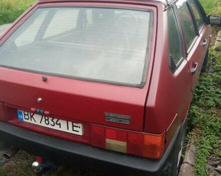 Красный ВАЗ 2109, объемом двигателя 1.29 л и пробегом 100 тыс. км за 800 $, фото 5 на Automoto.ua