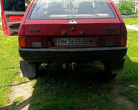 Красный ВАЗ 2109, объемом двигателя 1.3 л и пробегом 73 тыс. км за 850 $, фото 5 на Automoto.ua
