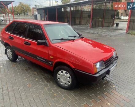 Красный ВАЗ 2109, объемом двигателя 1.29 л и пробегом 650 тыс. км за 1350 $, фото 1 на Automoto.ua