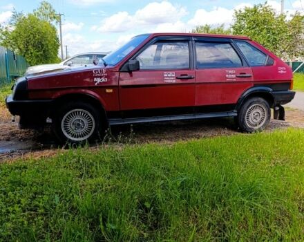 Красный ВАЗ 2109, объемом двигателя 1 л и пробегом 8 тыс. км за 750 $, фото 7 на Automoto.ua