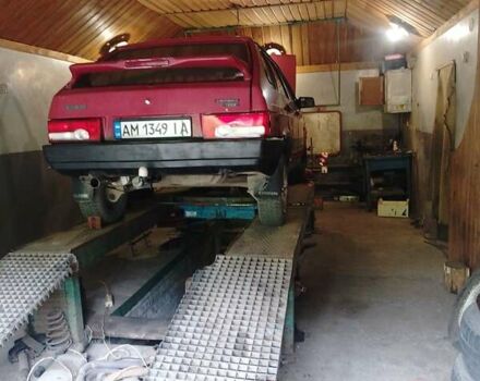 Червоний ВАЗ 2109, об'ємом двигуна 1.5 л та пробігом 33 тис. км за 1200 $, фото 1 на Automoto.ua