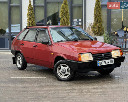 Червоний ВАЗ 2109, об'ємом двигуна 1.29 л та пробігом 101 тис. км за 850 $, фото 1 на Automoto.ua