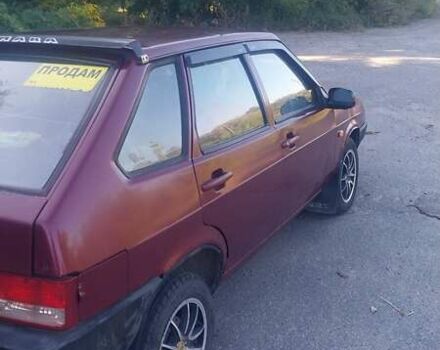 Червоний ВАЗ 2109, об'ємом двигуна 1.5 л та пробігом 65 тис. км за 1400 $, фото 3 на Automoto.ua