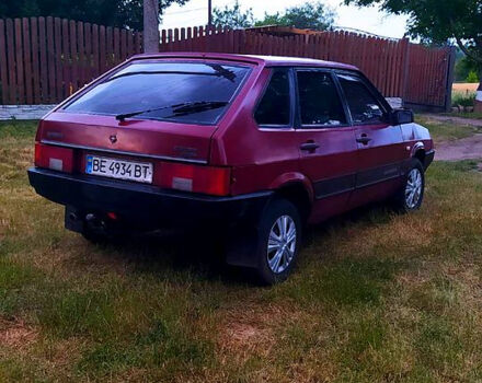 Червоний ВАЗ 2109, об'ємом двигуна 1.1 л та пробігом 0 тис. км за 900 $, фото 3 на Automoto.ua