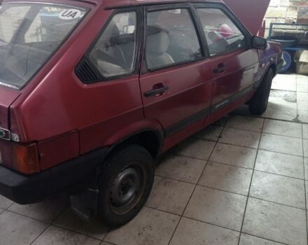 Красный ВАЗ 2109, объемом двигателя 1.3 л и пробегом 3 тыс. км за 800 $, фото 1 на Automoto.ua