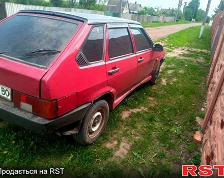 Красный ВАЗ 2109, объемом двигателя 1.5 л и пробегом 123 тыс. км за 500 $, фото 3 на Automoto.ua