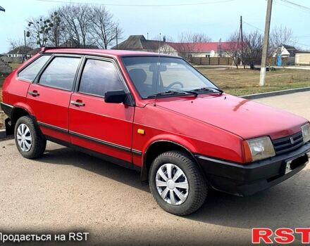 Красный ВАЗ 2109, объемом двигателя 15 л и пробегом 100 тыс. км за 999 $, фото 1 на Automoto.ua