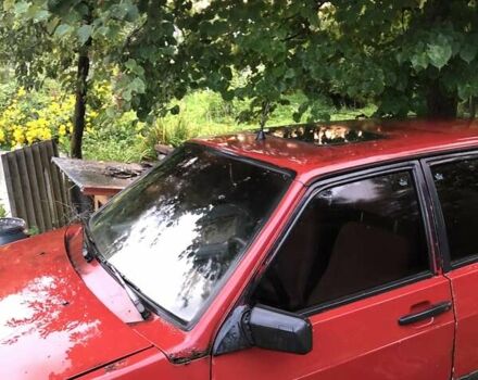Красный ВАЗ 2109, объемом двигателя 1.5 л и пробегом 200 тыс. км за 530 $, фото 4 на Automoto.ua
