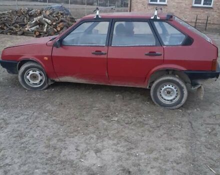 Красный ВАЗ 2109, объемом двигателя 0 л и пробегом 386 тыс. км за 600 $, фото 1 на Automoto.ua