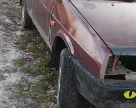 Красный ВАЗ 2109, объемом двигателя 1.5 л и пробегом 86 тыс. км за 403 $, фото 4 на Automoto.ua