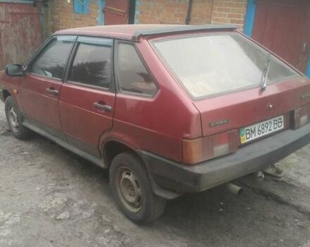 ВАЗ 2109 1991 в Сумах на Automoto.ua Красный ВАЗ 2109, объемом двигателя 1.3 л и пробегом 150 тыс. км за 1090 $, фото 2 на Automoto.ua