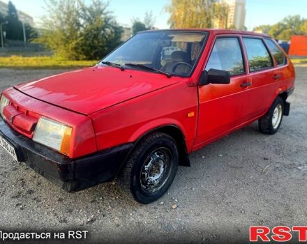 Красный ВАЗ 2109, объемом двигателя 1.3 л и пробегом 0 тыс. км за 580 $, фото 1 на Automoto.ua