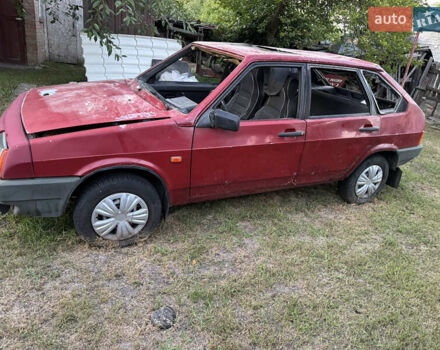 Червоний ВАЗ 2109, об'ємом двигуна 1.1 л та пробігом 106 тис. км за 550 $, фото 2 на Automoto.ua