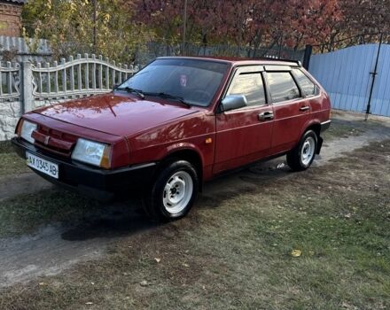 Красный ВАЗ 2109, объемом двигателя 1.5 л и пробегом 80 тыс. км за 1100 $, фото 1 на Automoto.ua