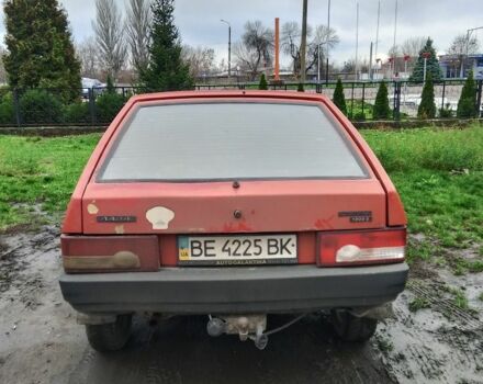 Красный ВАЗ 2109, объемом двигателя 1.3 л и пробегом 130 тыс. км за 757 $, фото 3 на Automoto.ua