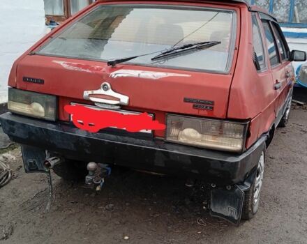 Красный ВАЗ 2109, объемом двигателя 0 л и пробегом 240 тыс. км за 592 $, фото 1 на Automoto.ua