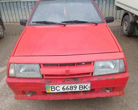 Красный ВАЗ 2109, объемом двигателя 1.5 л и пробегом 100 тыс. км за 550 $, фото 2 на Automoto.ua