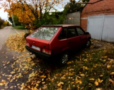 Красный ВАЗ 2109, объемом двигателя 1.3 л и пробегом 414 тыс. км за 1200 $, фото 2 на Automoto.ua