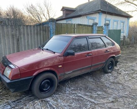 Червоний ВАЗ 2109, об'ємом двигуна 1.5 л та пробігом 150 тис. км за 650 $, фото 1 на Automoto.ua