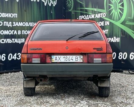Красный ВАЗ 2109, объемом двигателя 1.3 л и пробегом 230 тыс. км за 550 $, фото 6 на Automoto.ua