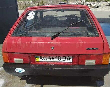 Червоний ВАЗ 2109, об'ємом двигуна 1.1 л та пробігом 200 тис. км за 450 $, фото 5 на Automoto.ua